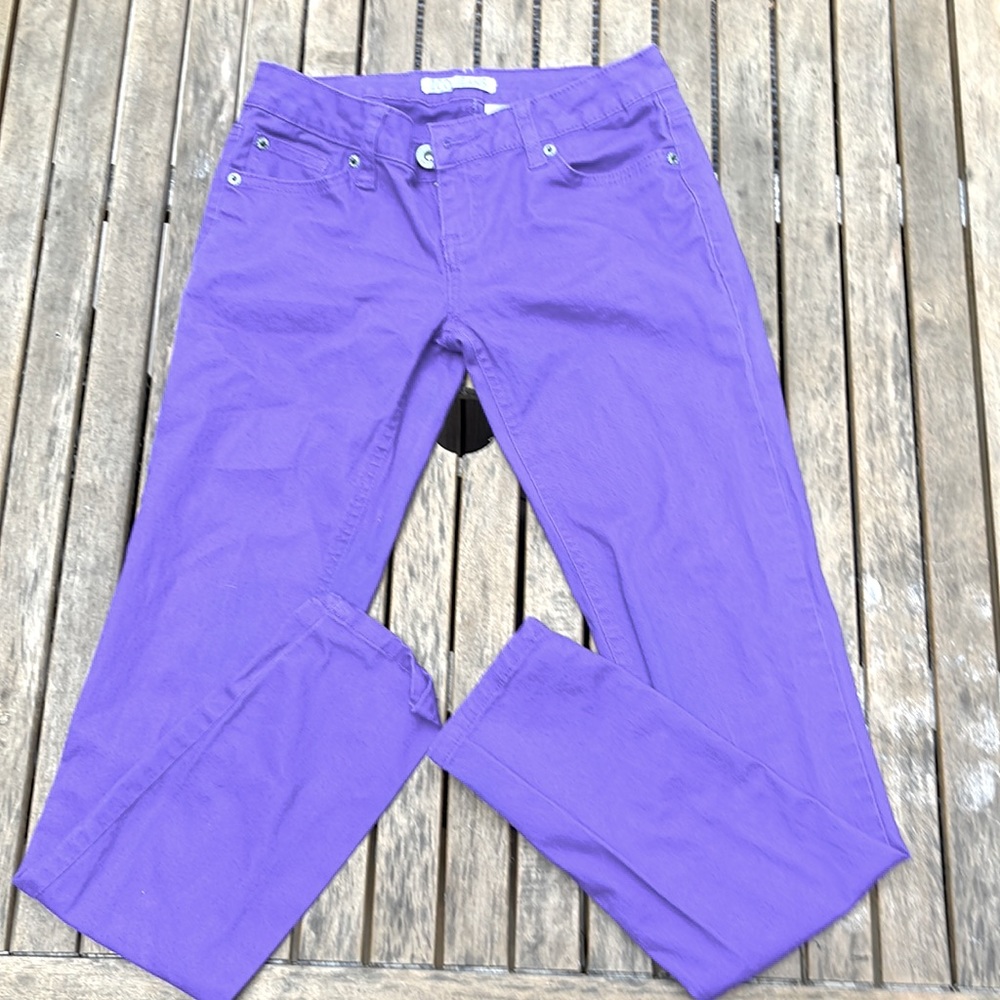 ZCO Jeans Purple skinny jeans